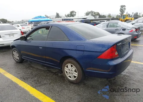 2003 Honda Civic Lx из США, поврежденный, VIN 1HGEM22573L004761